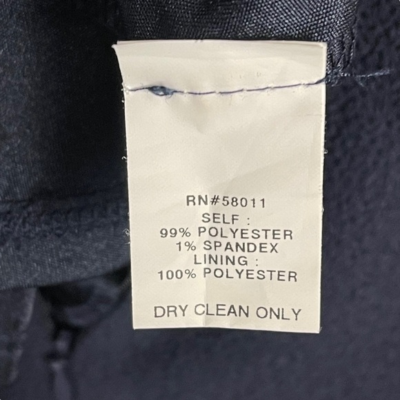 DAVID MEISTER BLUE COLD SHOULDER GATHERED HIP KNEE LENGTH 3/4 SLEEVE DRESS - Picture 11 of 12